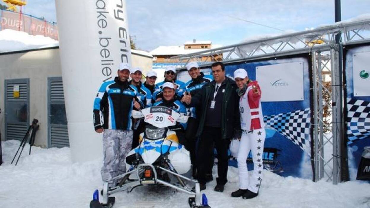 Gran Canaria se promociona en el Swatch Snow Mobile Challenge en Austria