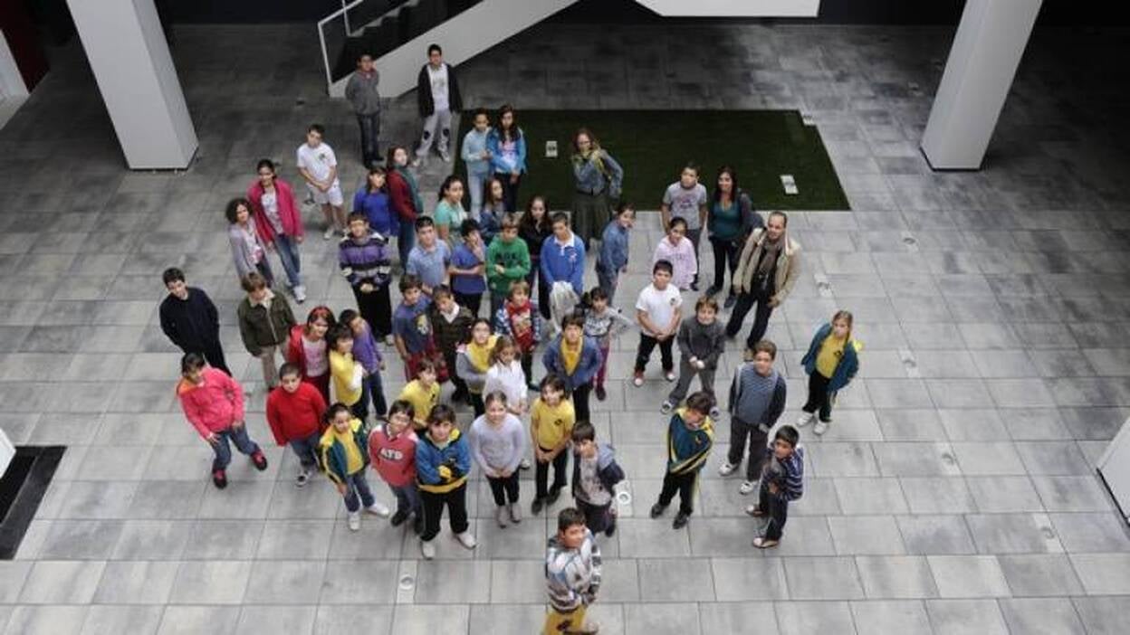 Visita del Colegio Juan Ramón Jiménez