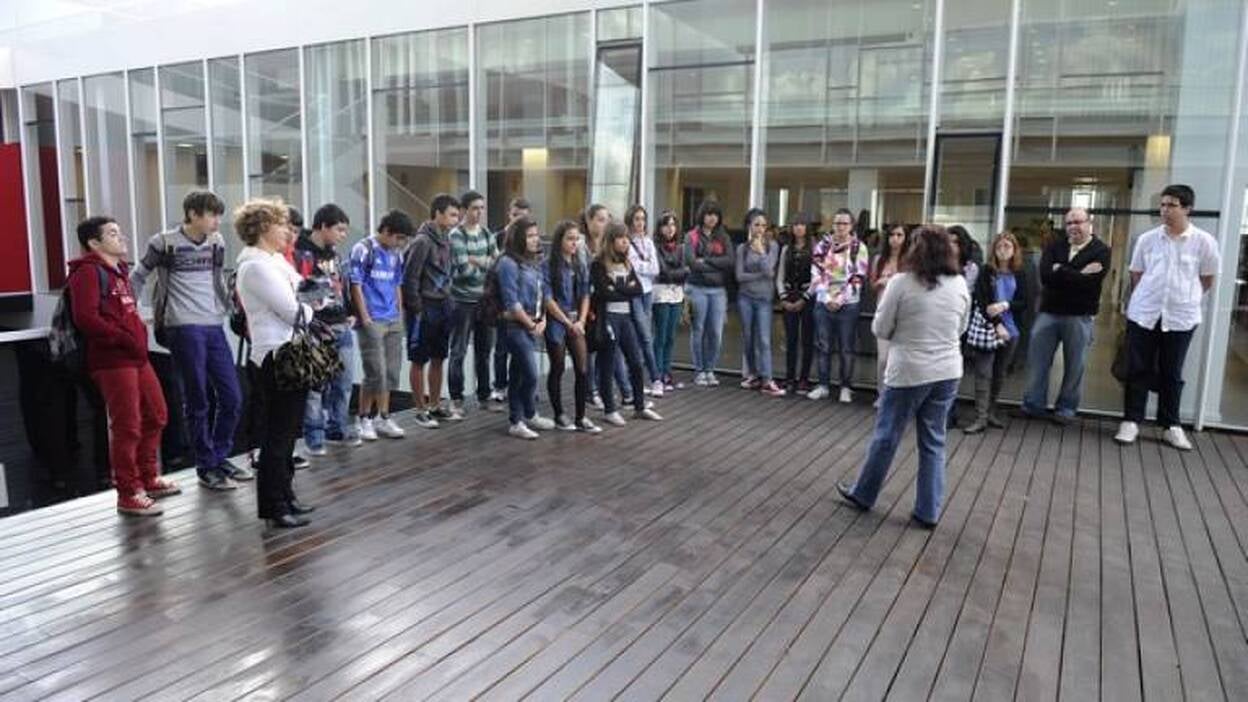 Visita del IES Las Huesas (3º A)