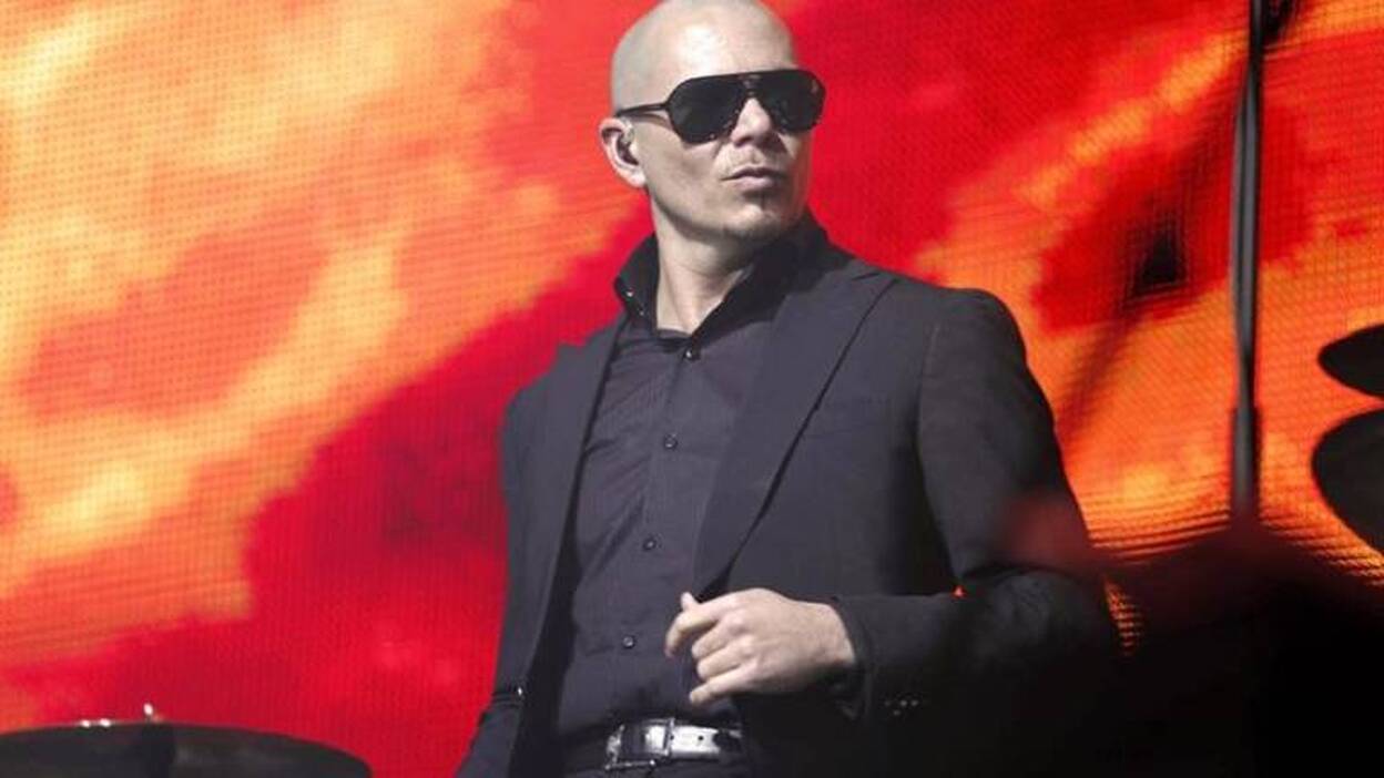 Pitbull pone a bailar a Madrid con sus ritmos discotequeros
