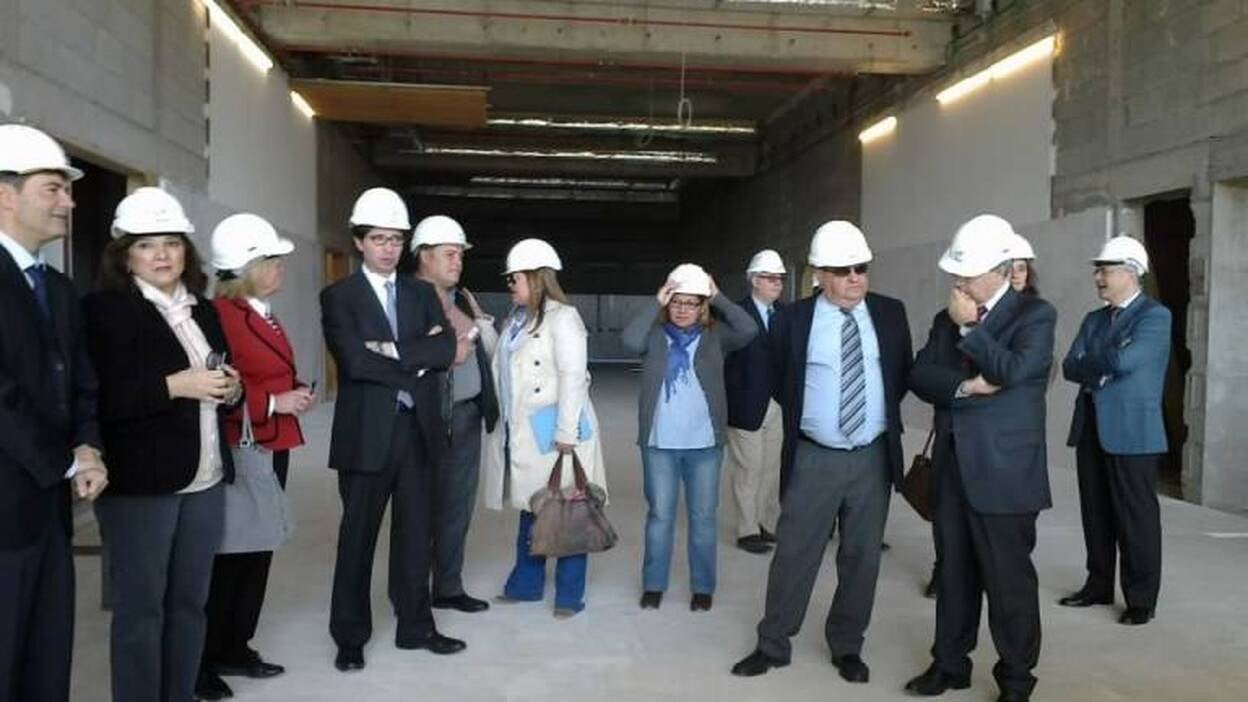 Visita a los nuevos juzgados