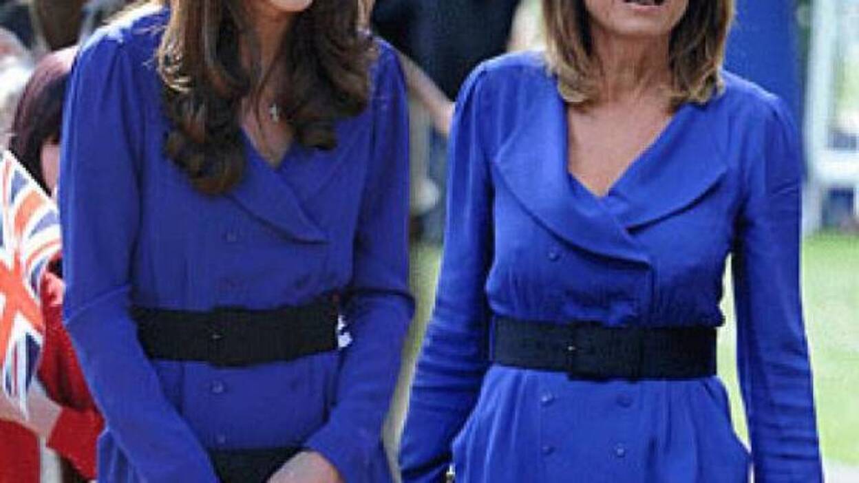 Catalina repitió un vestido usado hace dos años por su madre