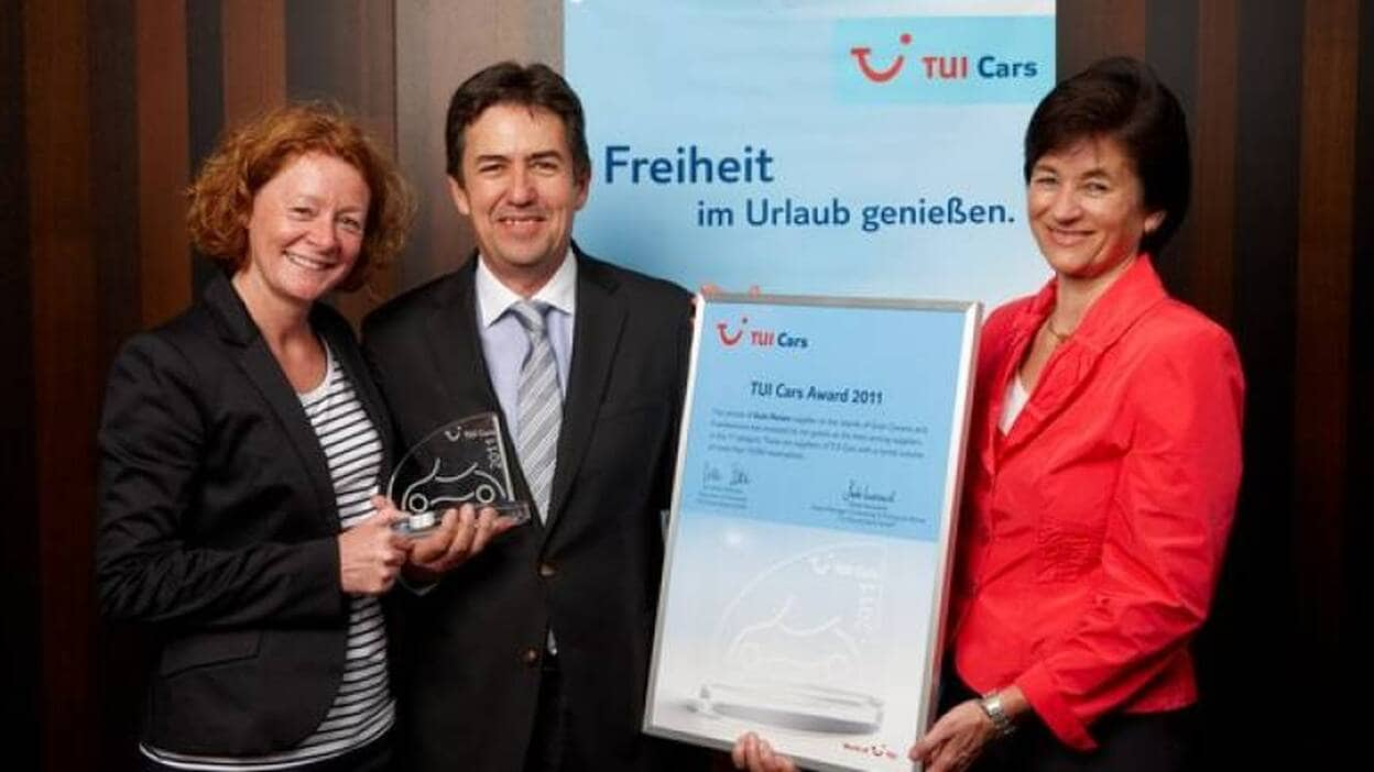 TUI Cars premia por tercer año consecutivo a Top Car AutoReisen