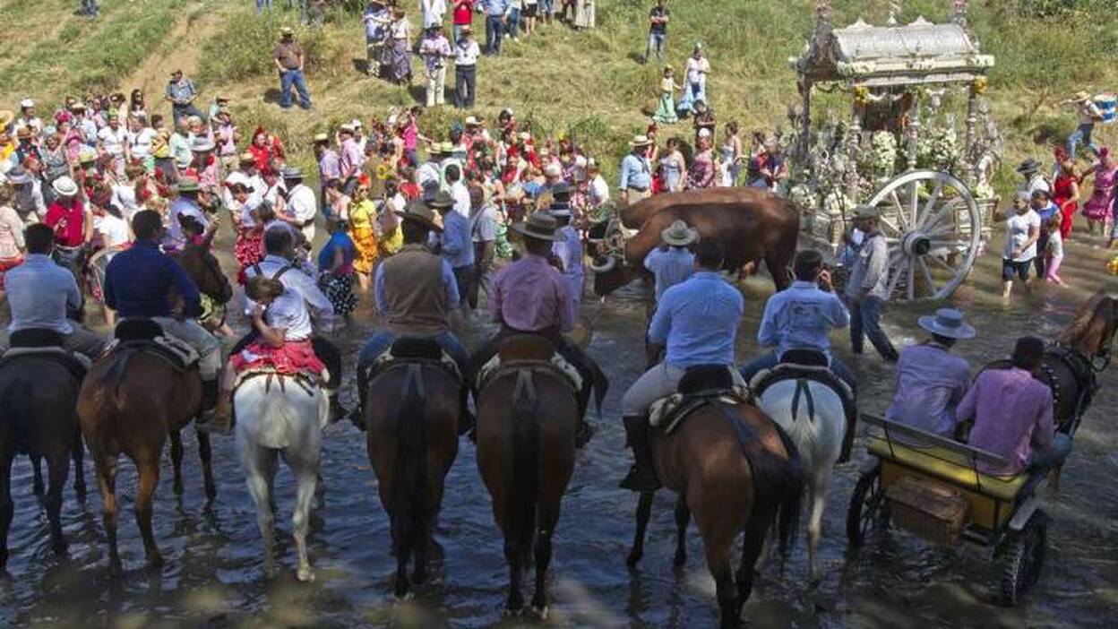 Camino hacia el Rocío