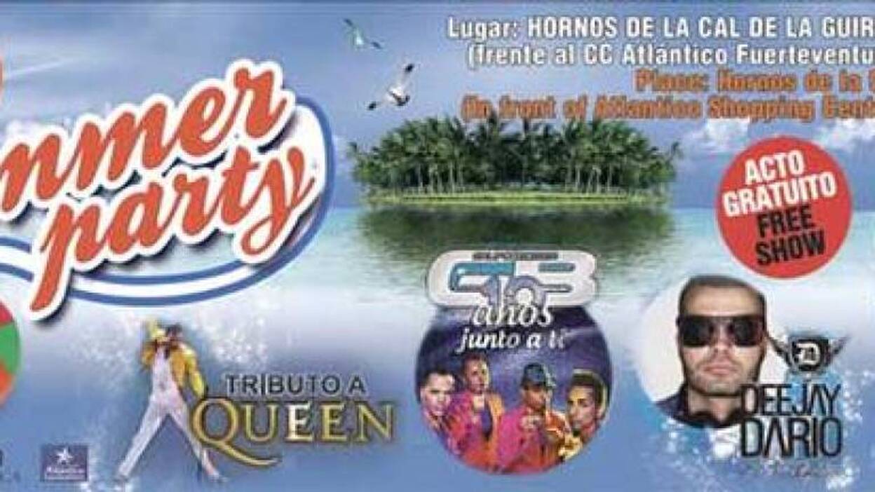 Summer Party Centro Comercial Atlántico Fuerteventura
