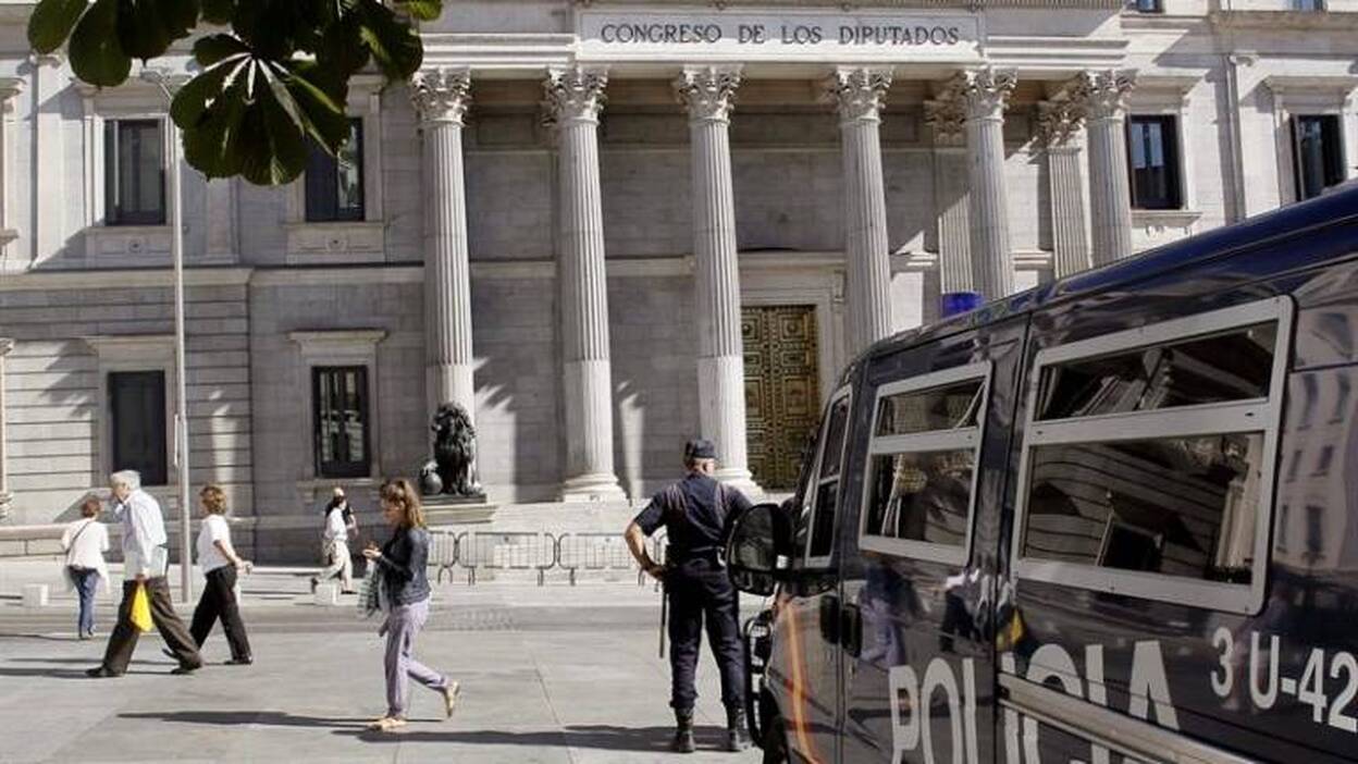 El Congreso se blinda para el 25S