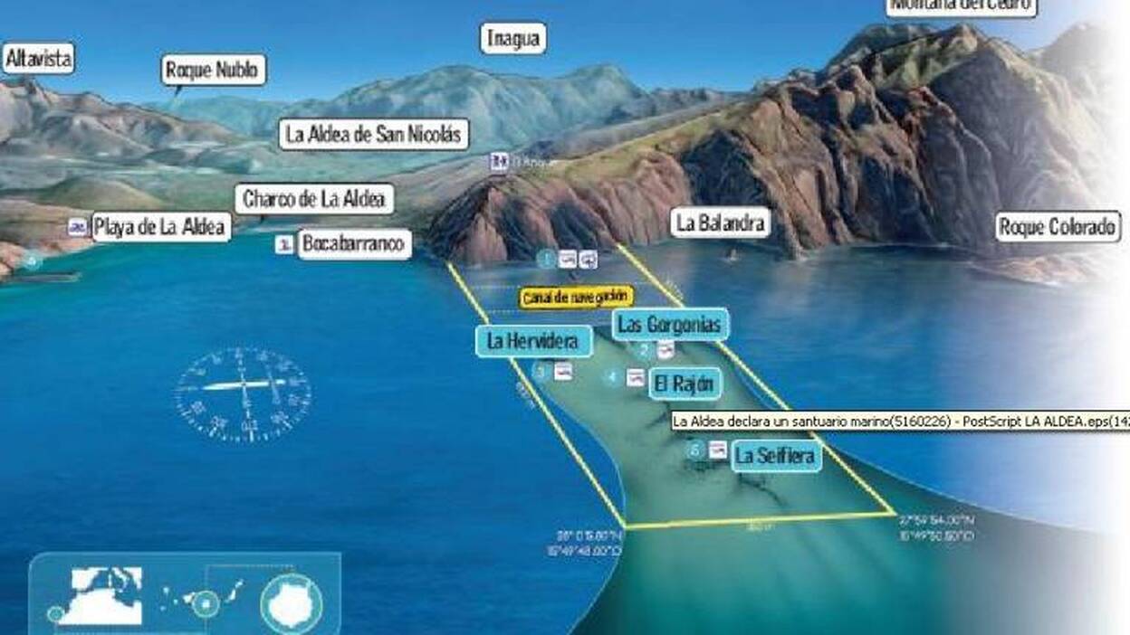 La Aldea declara un santuario marino