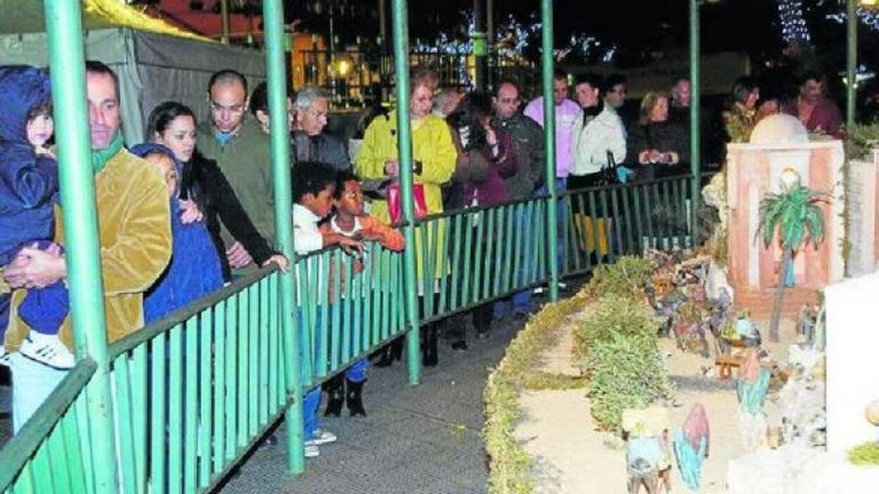 El parque de San Telmo se queda sin belén esta Navidad