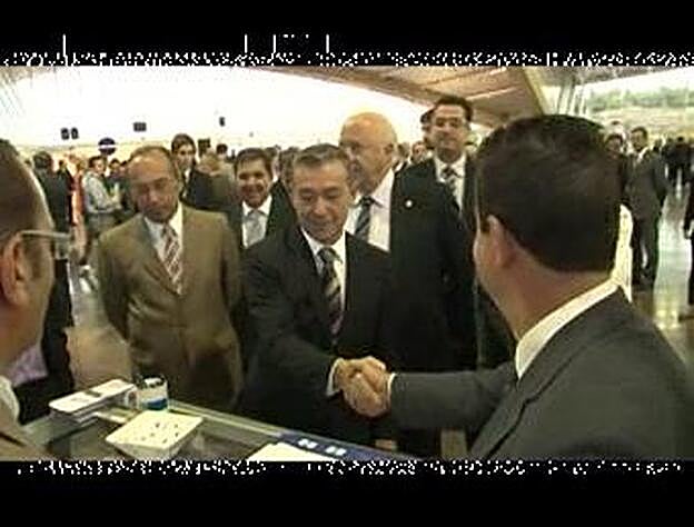 Inauguración del Salón Atlántico de Logística y Transporte SALT 2012