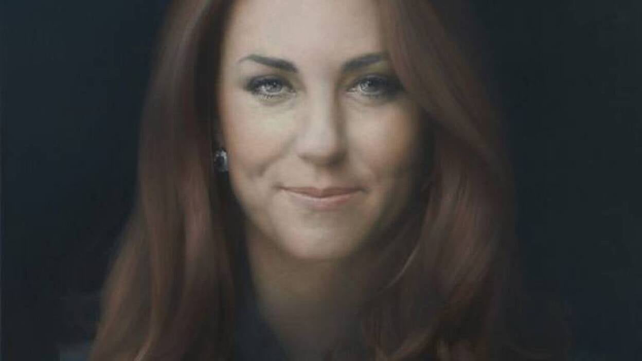 La duquesa de Cambridge ya tiene su primer retrato oficial