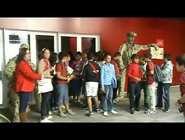 Visita del Colegio CEIP Chano Sánchez a Canarias7