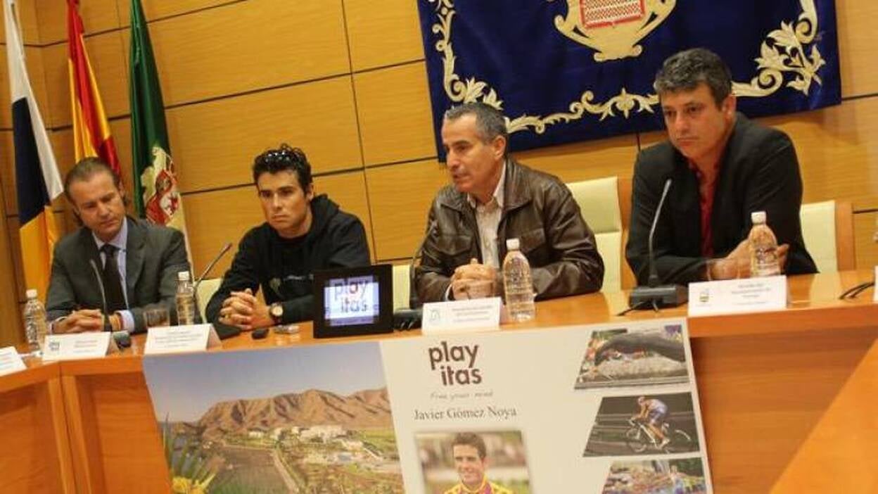 Javier Gómez Noya, elige Fuerteventura para entrenarse