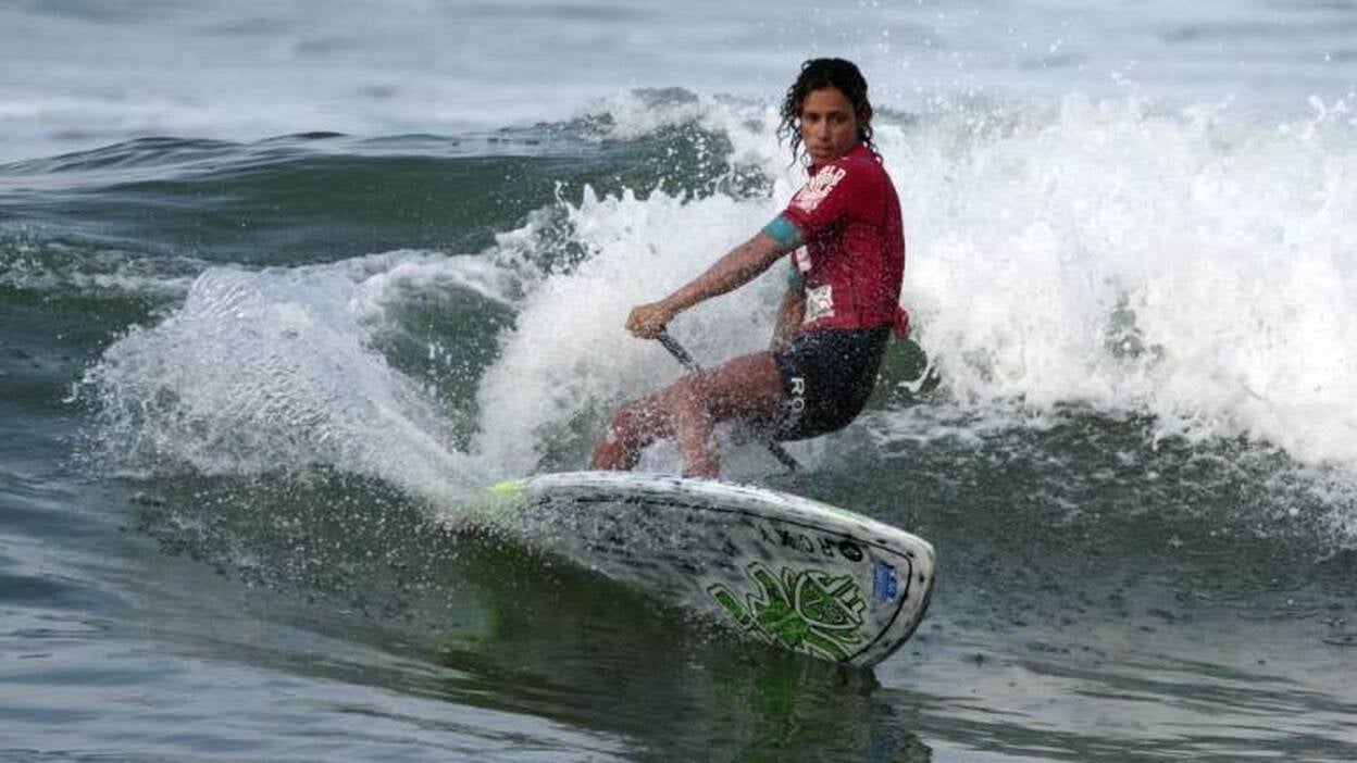 Iballa Ruano logra la medalla de bronce en olas