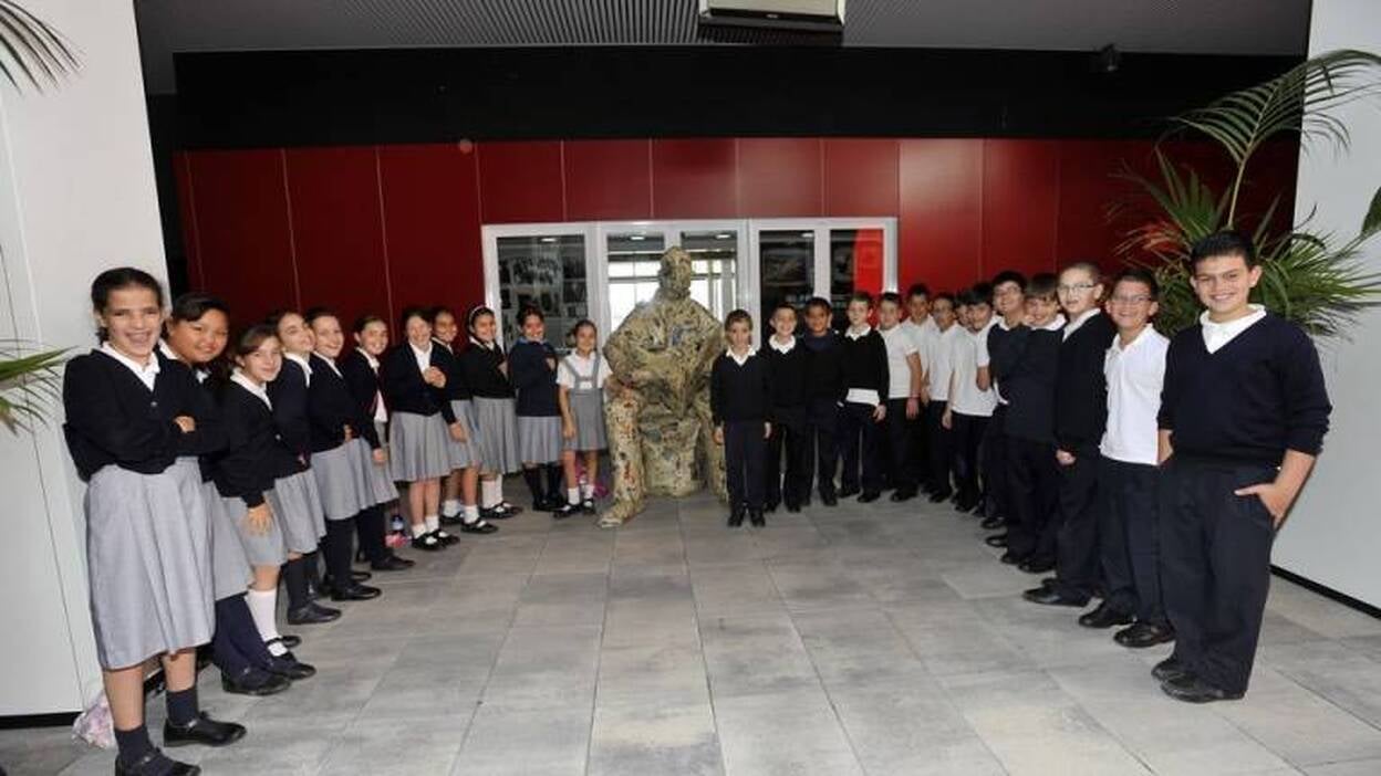 Alumnos del Colegio Sagrada Familia, en CANARIAS7