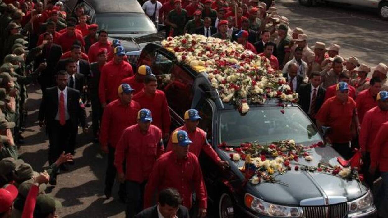Venezuela despidió a Chávez, por ahora