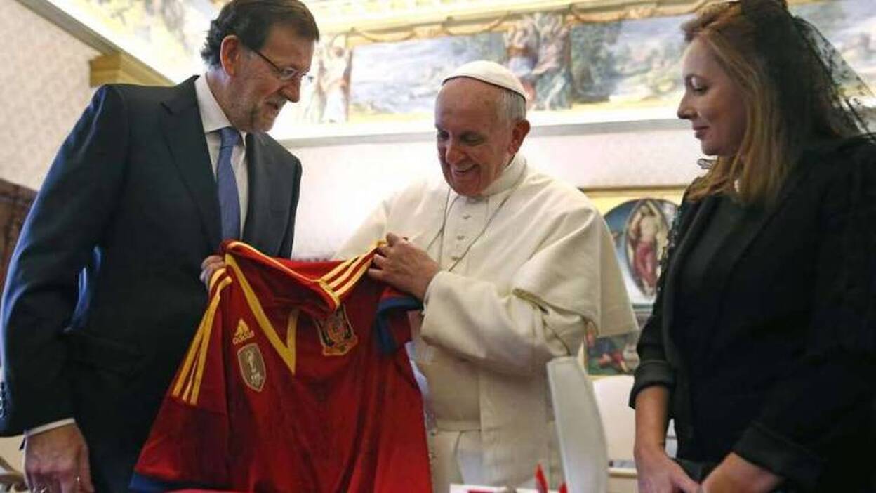 Rajoy visita al Papa Francisco