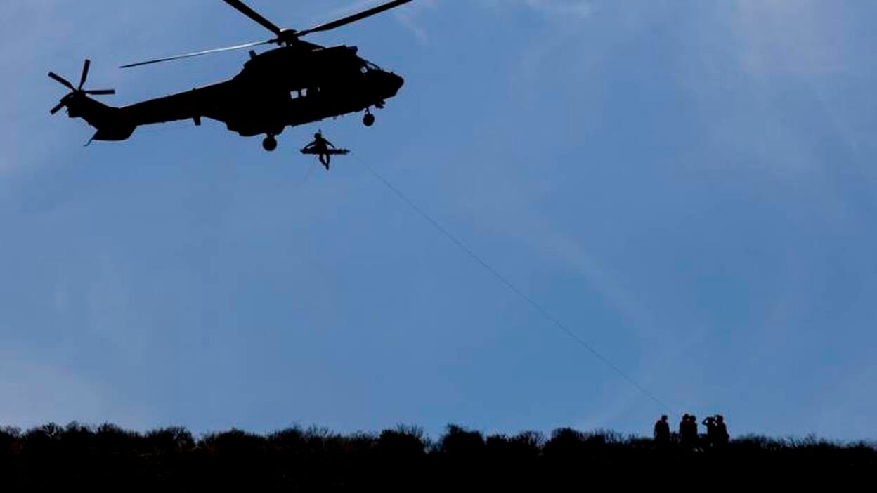 Simulacro de accidente aéreo en Telde