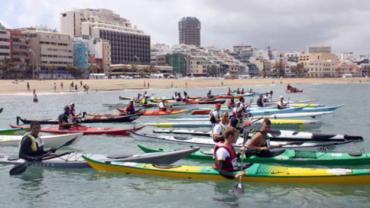 Este sábado, 12º Campeonato de Canarias de Kayak de Mar en Las Canteras
