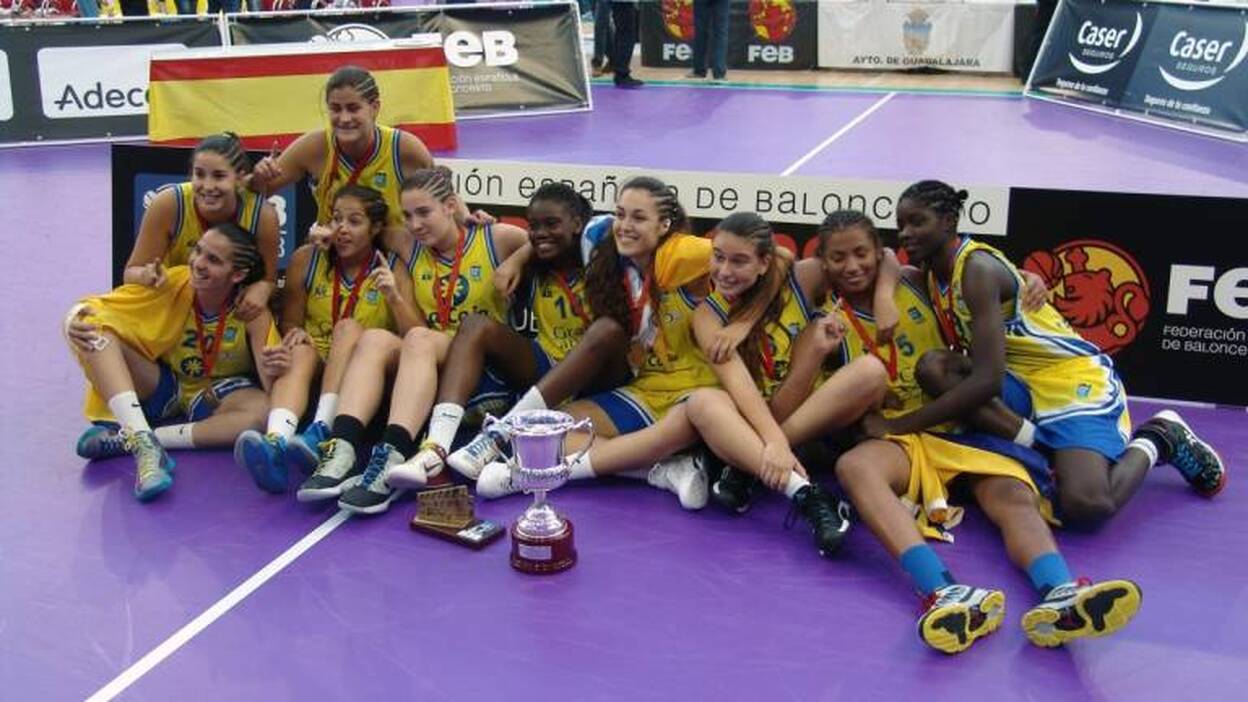 Las cadetes del Gran Canaria 2014, de nuevo campeonas de España