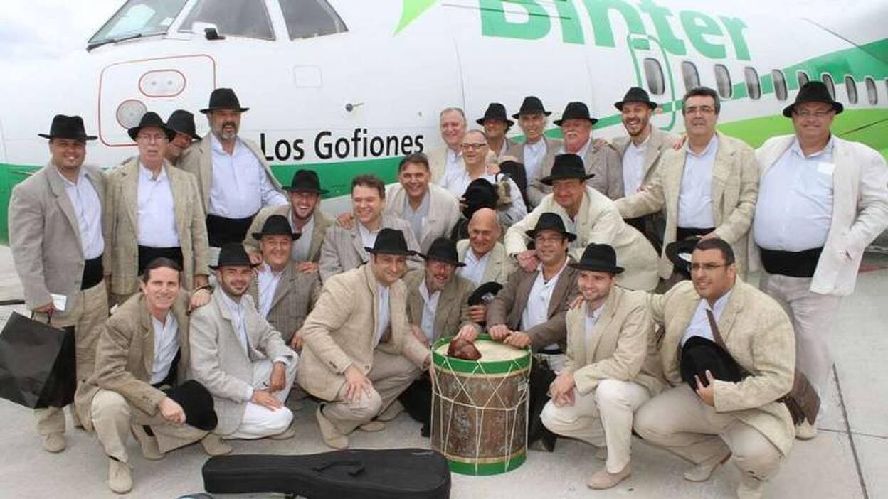 Los Gofiones ya vuelan entre islas con Binter