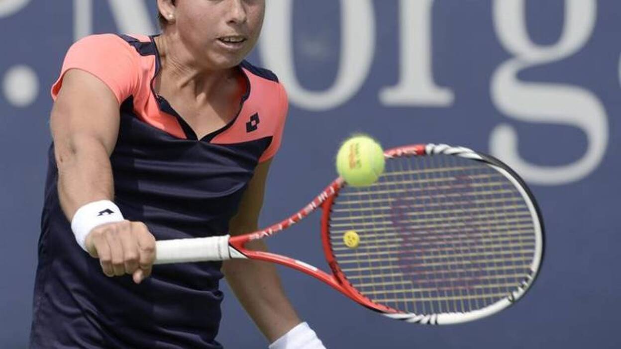 Carla Suárez, contenta con su partido "redondo" en Nueva York