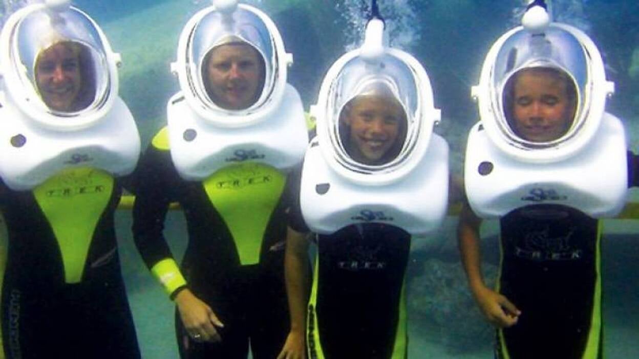 Camine por los fondos marinos en Anfi