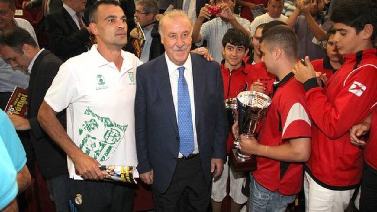 Del Bosque ilumina la Fiesta del Fútbol