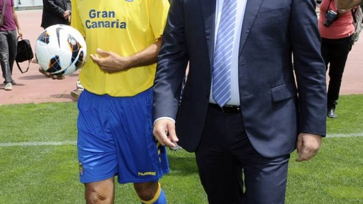 El futuro de Valerón no depende del ascenso a Primera