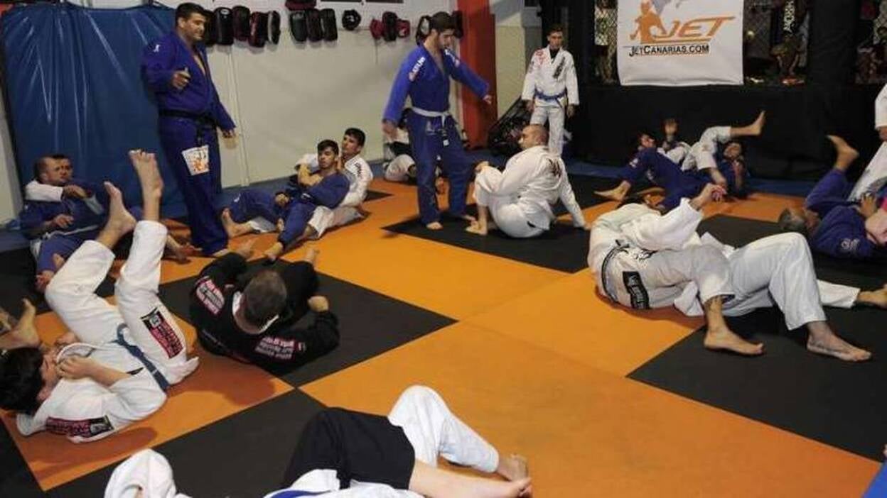 El rey del Jiu-Jitsu visita Gran Canaria