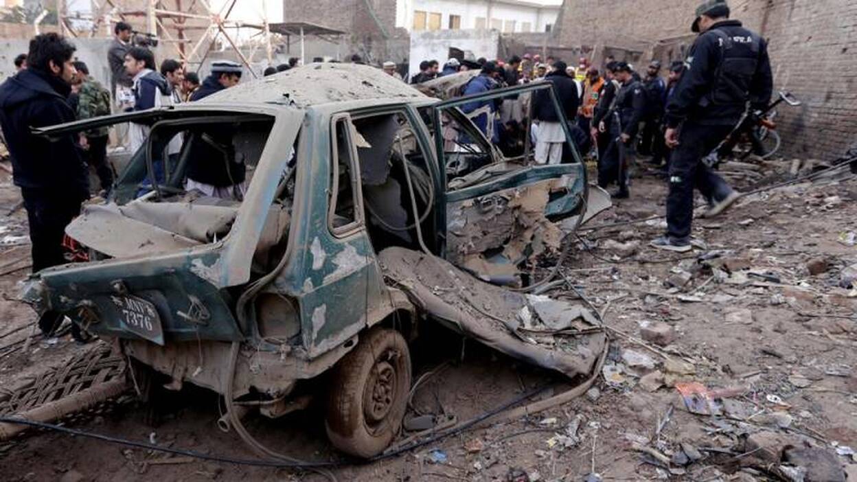 Explosión de un coche bomba en Pakistán