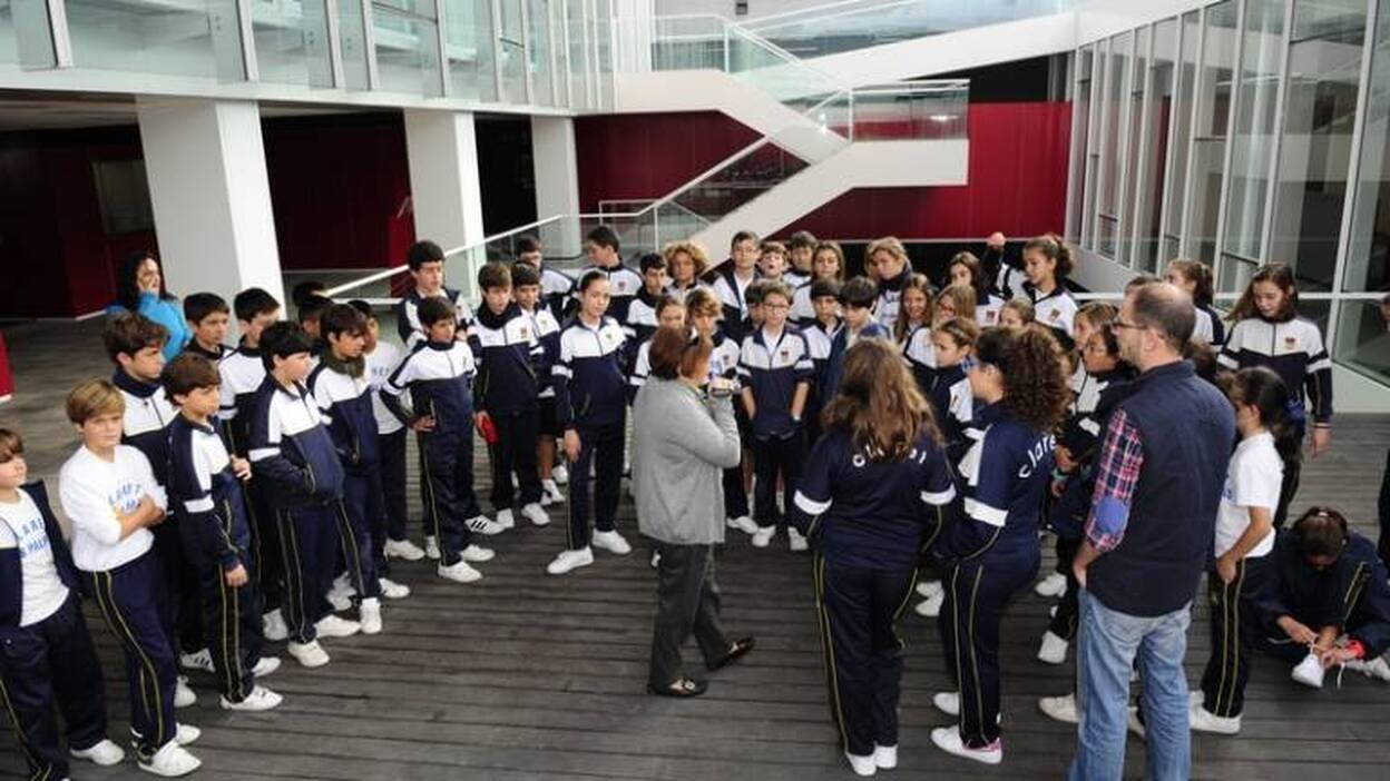 Colegio Claret visita escolar 6ºC y 6º D
