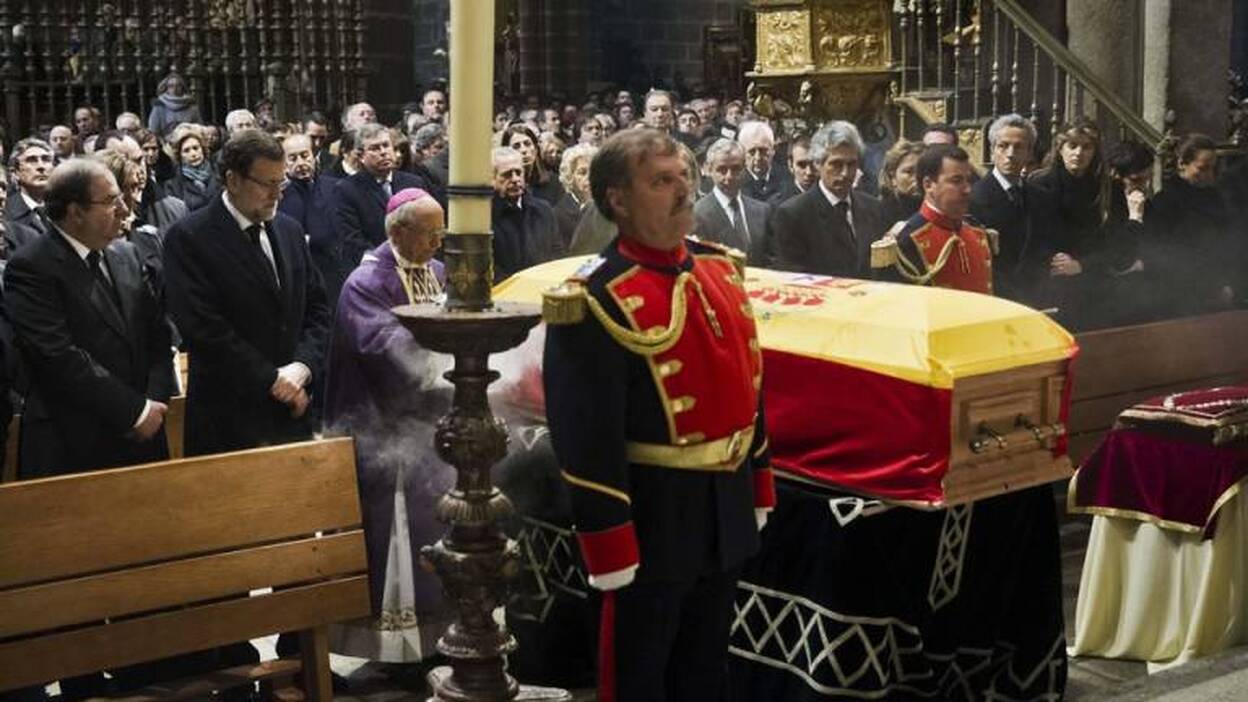 Entierro de Adolfo Suárez