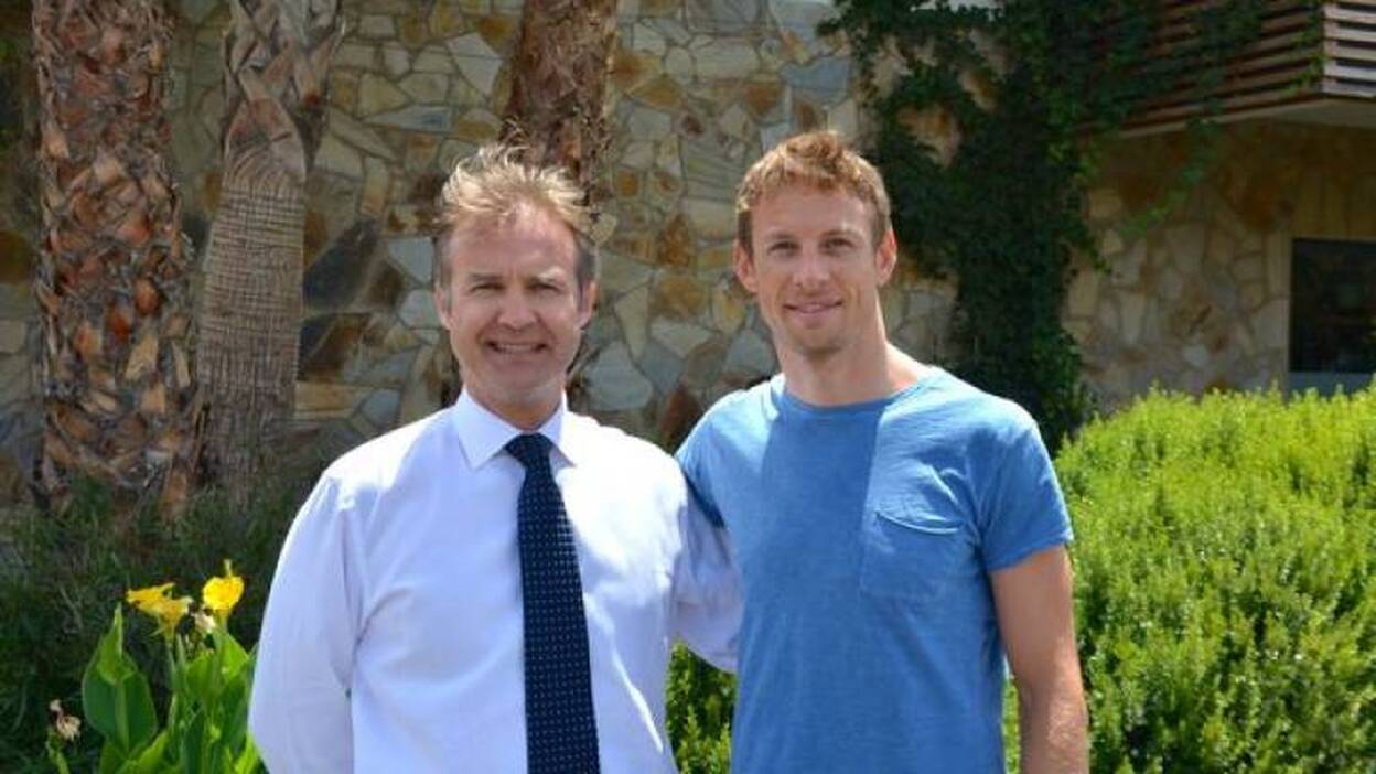 Jenson Button, estrella en Tuineje