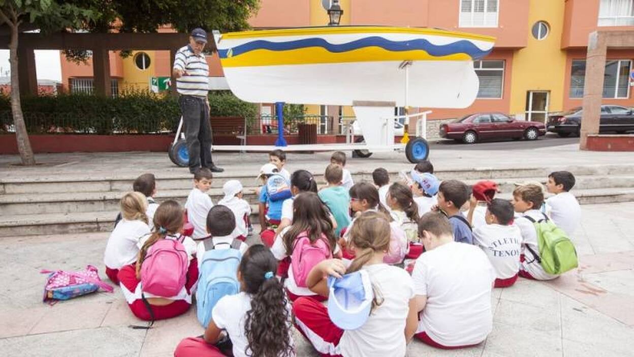 En bote y a toda vela en Valsequillo