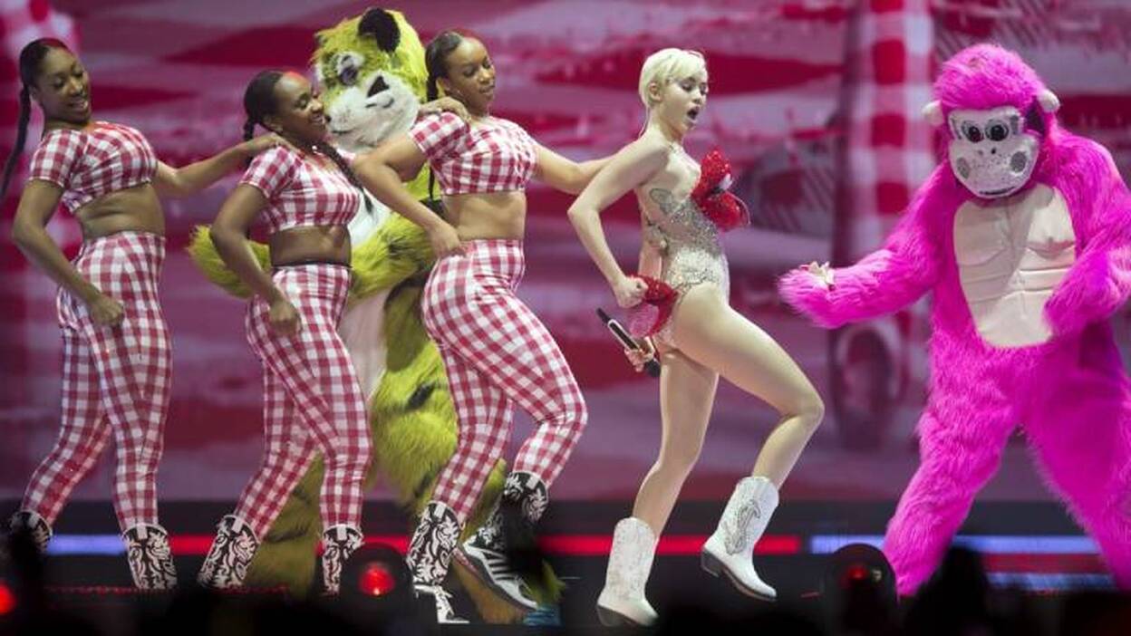 Miley Cyrus en concierto