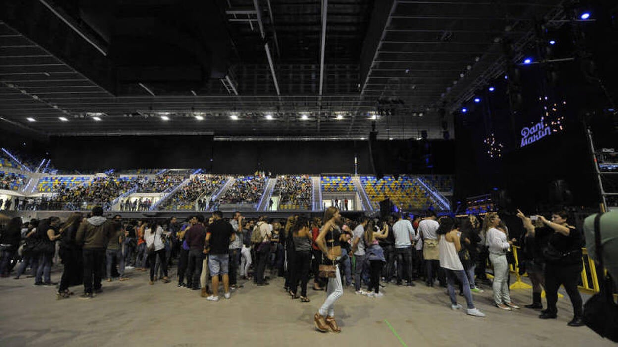 Dani Martín en el Gran Canaria Arena