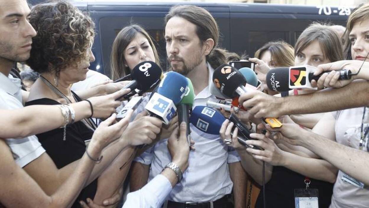 Pablo Iglesias propone regular los medios de comunicación por el control público