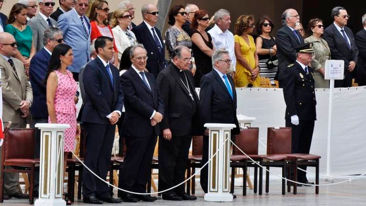 Acto oficial por el día del Carmen en el Arsenal