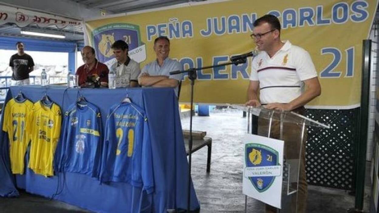 Arguineguín abre su peña de Valerón