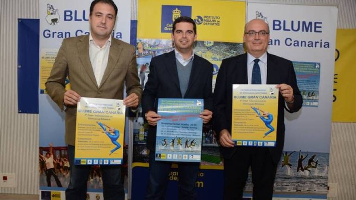Gimnastas de 14 países en el Blume Gran Canaria