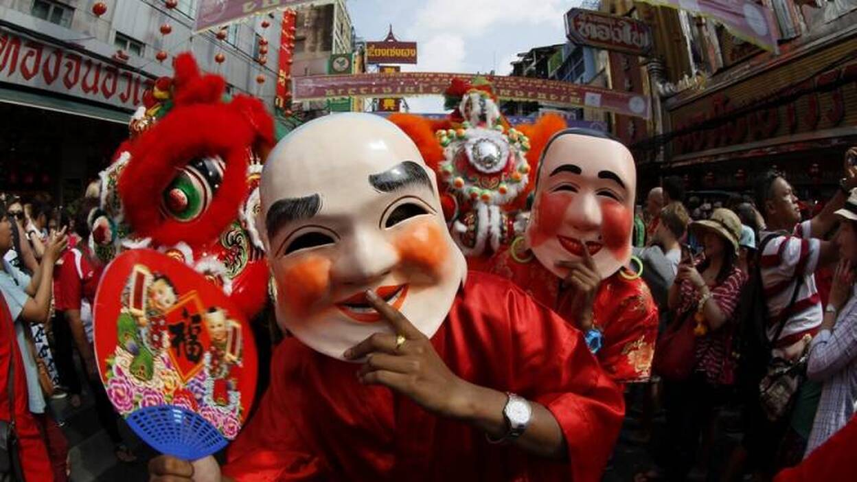 China celebra su peculiar Año Nuevo
