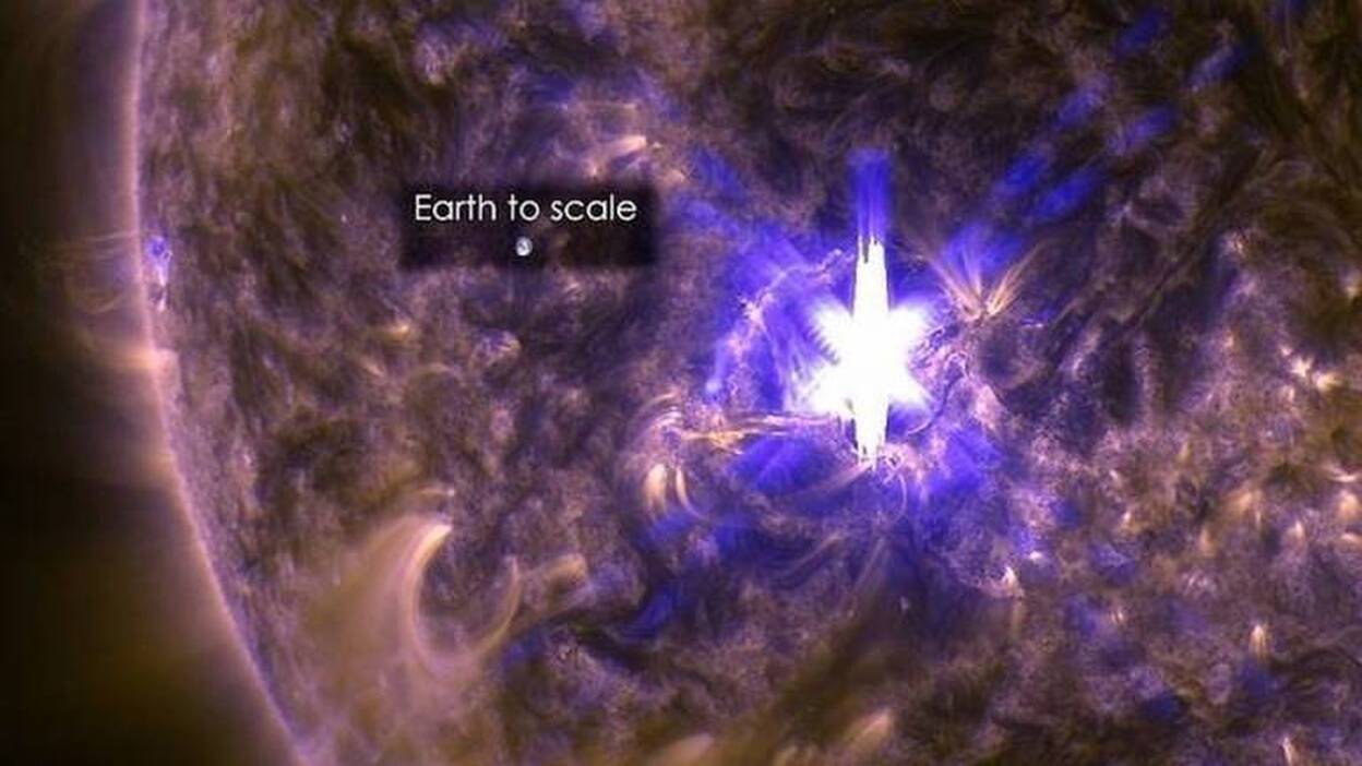 Registran la primera llamarada solar gigante de 2015