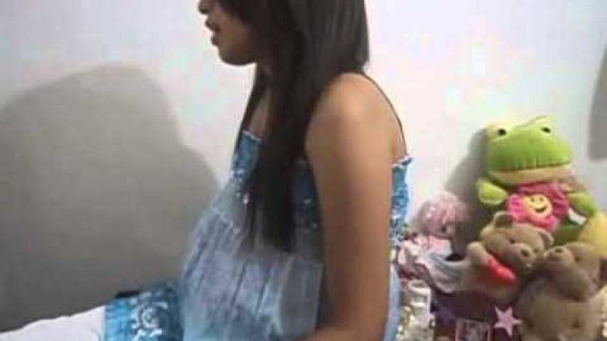 Embarazada de unos 5 meses una niña paraguaya de 10 años