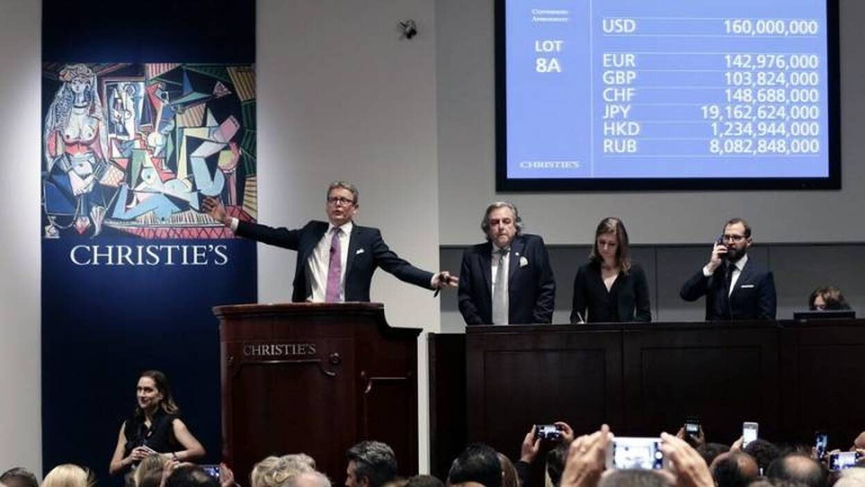 Picasso y Giacometti baten récords