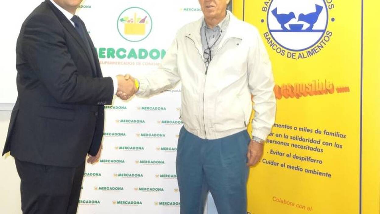 Mercadona colabora con los bancos de alimentos