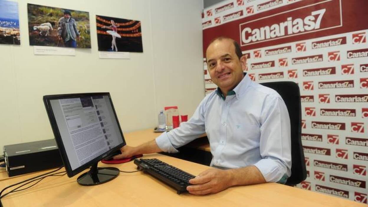Juan José Cardona en CANARIAS7 para las entrevistas online
