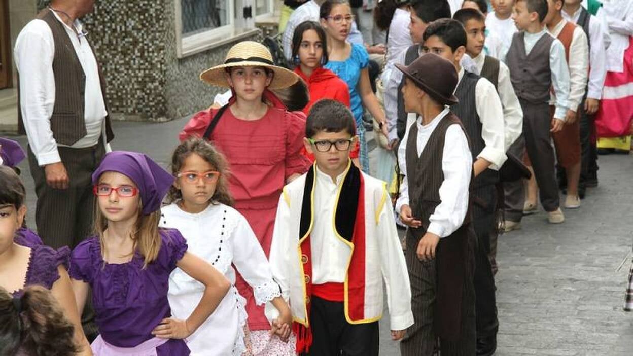 Gáldar celebra su romería infantil