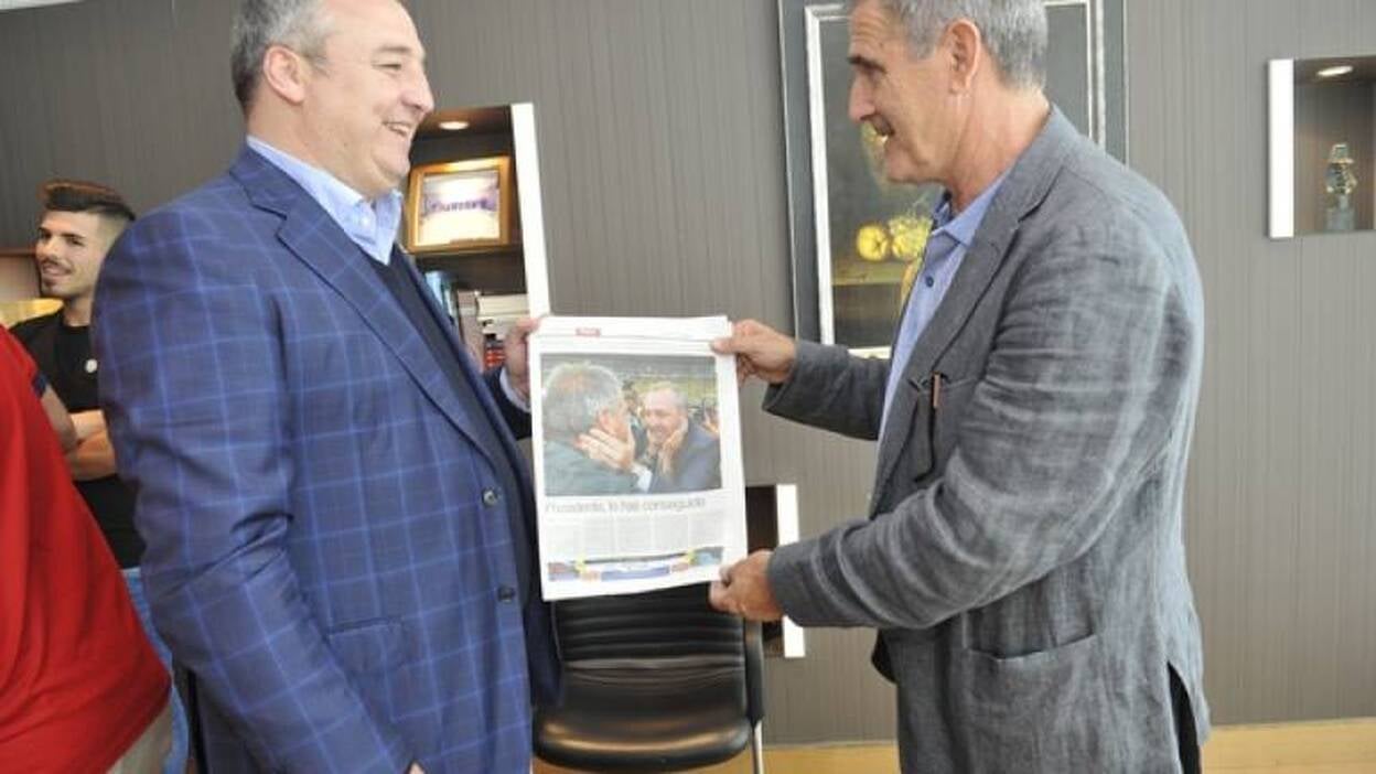 La renovación de Paco Herrera, al caer