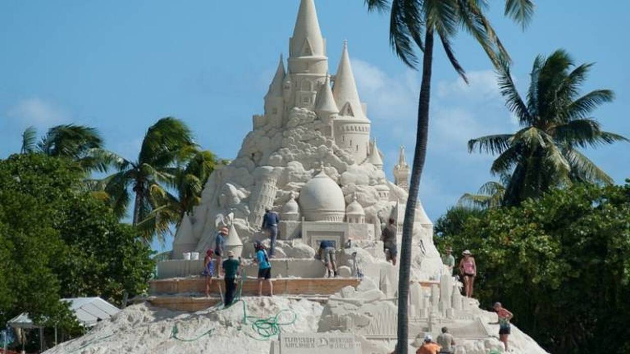 ¿Es el castillo de arena más alto del mundo?