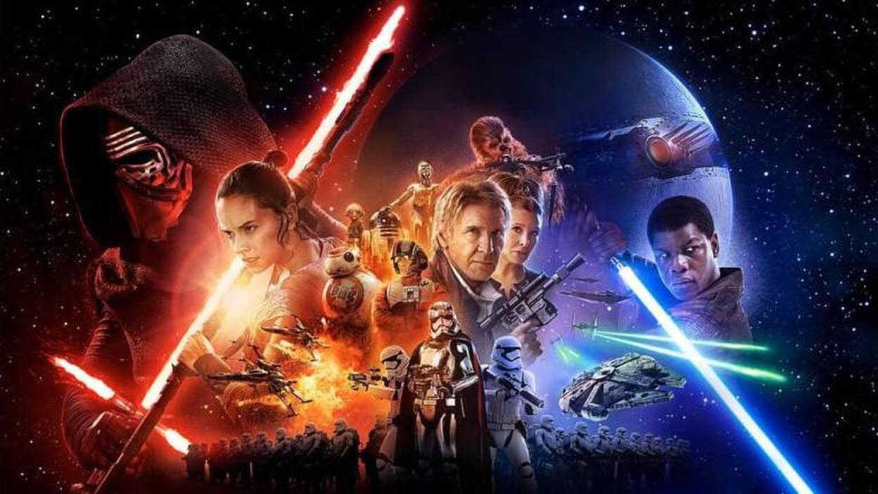 'Star Wars', primera en euros, pero con menos espectadores que '8 apellidos'